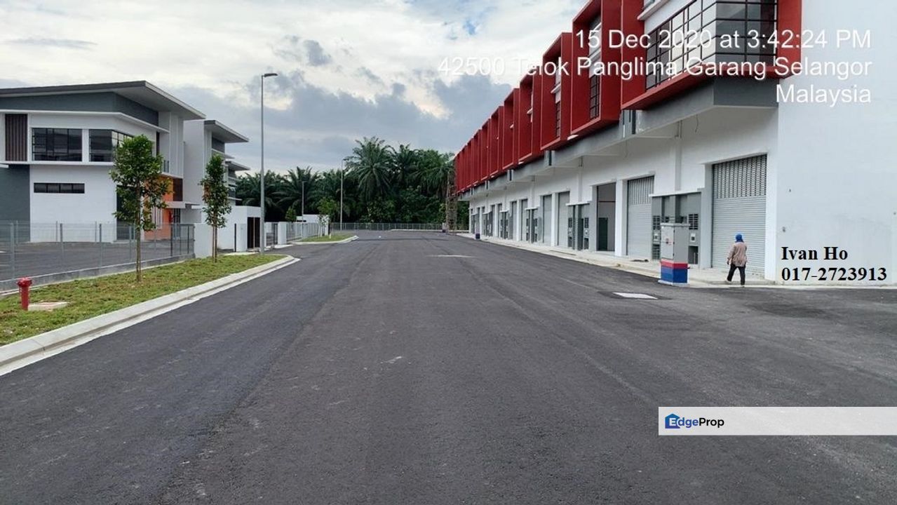 Ground Floor Factory Warehouse, Jenjarom, Telok Panglima Garang, Next To Skve Toll, Beside Main Road, Selangor, Jenjarom