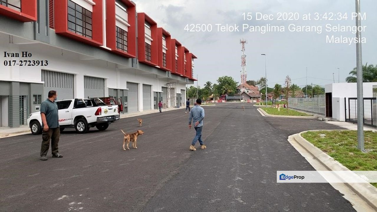 Ground Floor Factory Warehouse, Jenjarom, Telok Panglima Garang, Next To Skve Toll, Beside Main Road, Selangor, Jenjarom