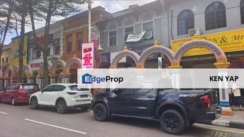 Facing Main Road - 2 Storey Shop @ Jalan Tun Sambanthan, Brickfields, KL Sentral, KL, Kuala Lumpur, Brickfields