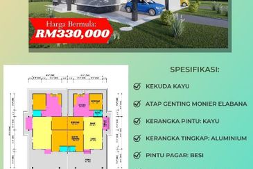 New Semi Detached Wakaf Bharu, Kelantan