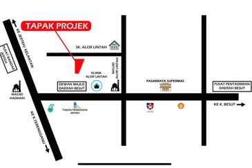 96 Unit Rumah teres Baru Taman Alor Lintah, Besut