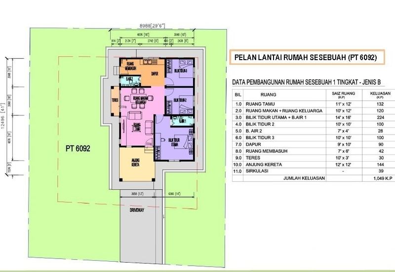 Banglo Setingkat di labok, Machang
