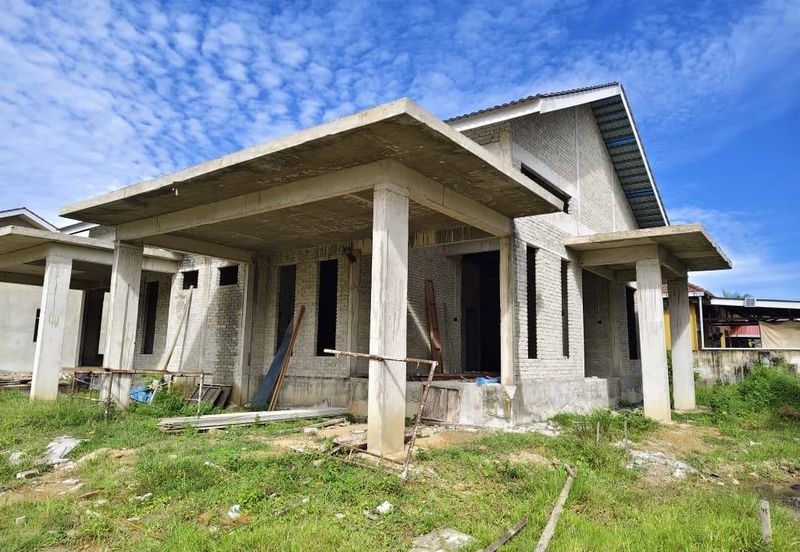 New Single Storey Semi D Taman SZS Jannati Pasir Puteh