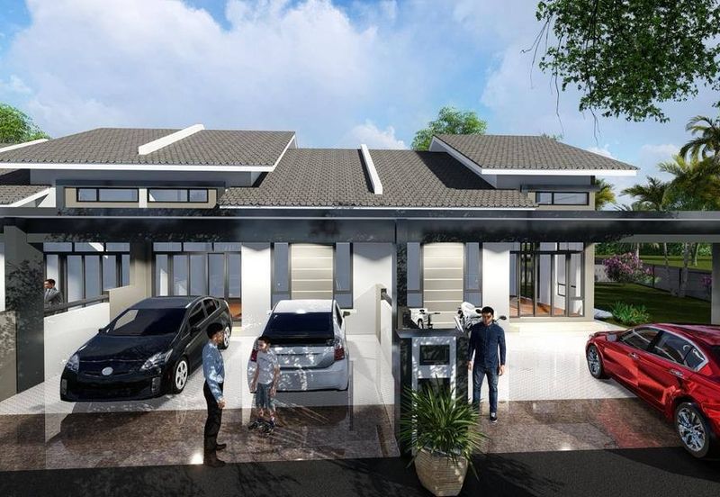 New Single Storey Semi D Taman SZS Jannati Pasir Puteh