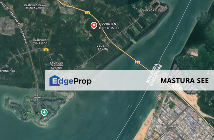 Cheap Agriculture land for sale at Tanjung Kupang, Johor, Johor Bahru