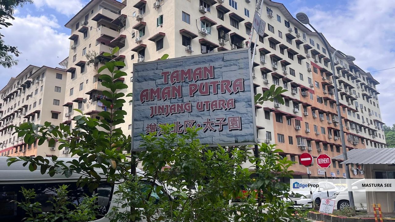 Apartment for sale at Taman Aman Putra, Kuala Lumpur, Jinjang