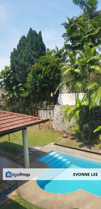 Guarded street bungalow with pool, Kuala Lumpur, Damansara Heights