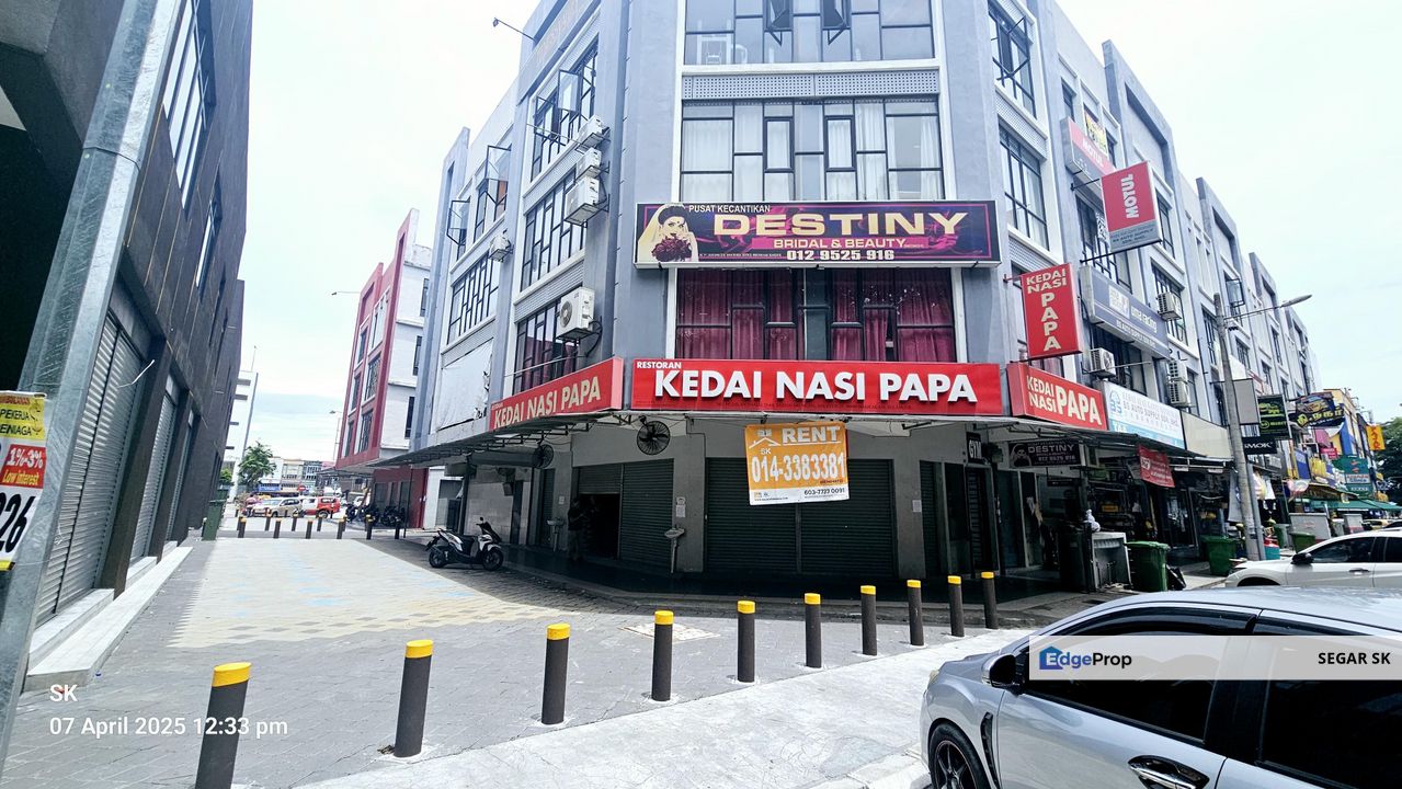 Taman Sri Muda - Shah Alam - Corner Shoplot For Rent , Selangor, Shah Alam