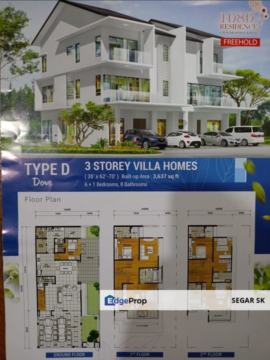 Kajang - Partial Furnished Semi D For Rent , Selangor, Kajang