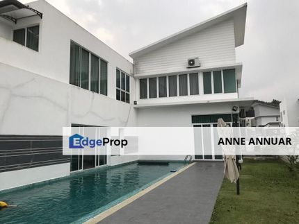 For Sale FULLY FURNISHED! SWIMMING POOL Modern design Bungalow Seksyen 7, Shah Alam , Selangor, Shah Alam