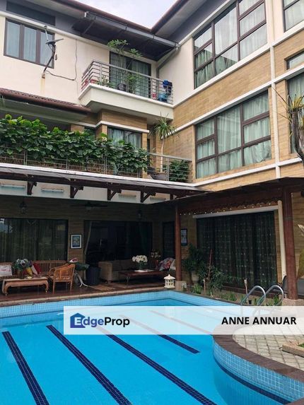 For Sale 3 Storey Bungalow with Swimming Pool  Amberhill Taman Melawati, Kuala Lumpur, Selangor, Taman Melawati