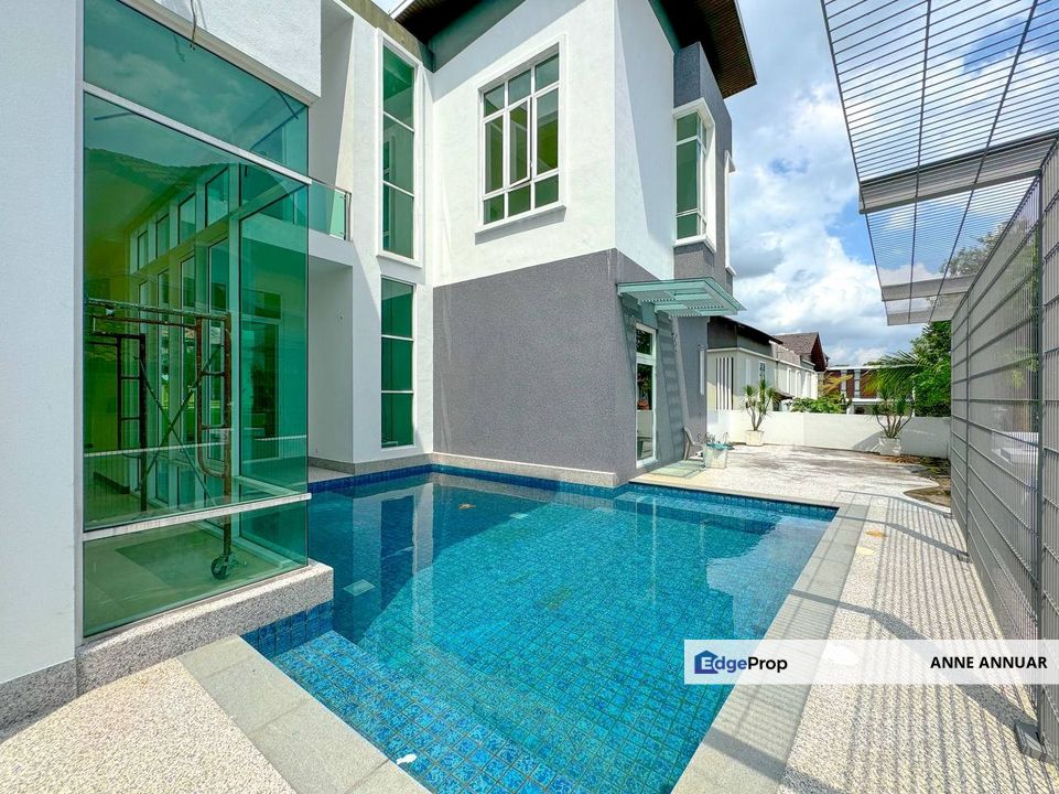 For Sale BUNGALOW JALAN MENARA, BUKIT JELUTONG * Basement Parking, Lift, Swimming Pool*, Selangor, Bukit Jelutong