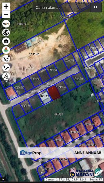 Tanah Lot Geran Individu Jalan Lombong Emas Seksyen 29 Shah Alam, Selangor, Shah Alam