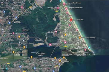 Bungalow Lot Tepi Laut Pantai Teluk Bidara, Kuala Dungun