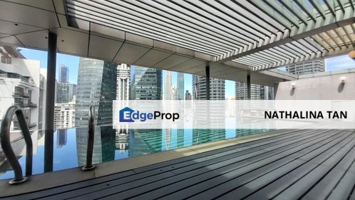 CHEAP SALE. Dua Residency penthouse with KLCC view private pool and roof terrace. 500m to KLCC park, MRT station. 800m to RSGC golf & ISKL., Kuala Lumpur, KLCC