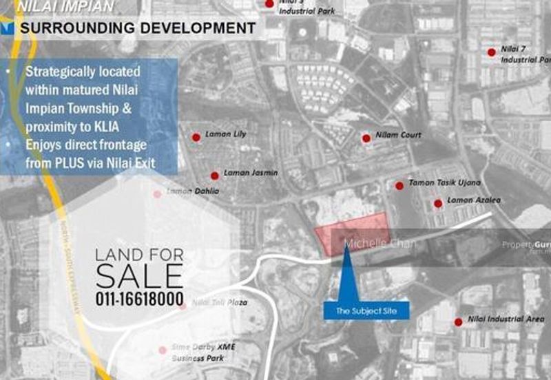 Nilai Impian, Nilai, Seremban, Sepang, Dengkil