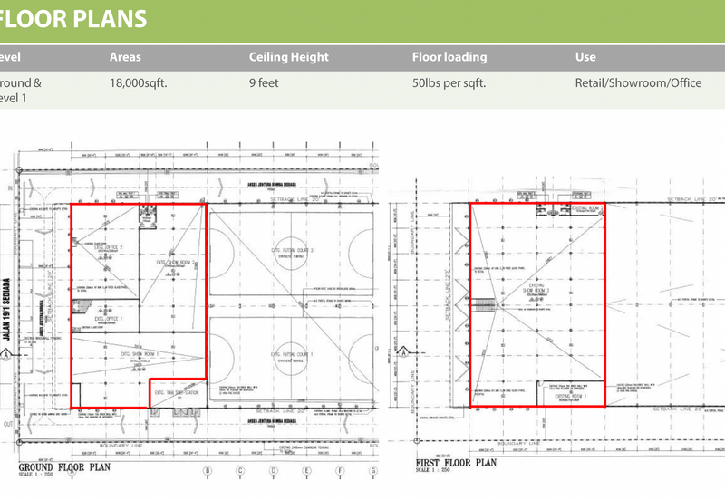 Petaling Jaya Showroom For Rent