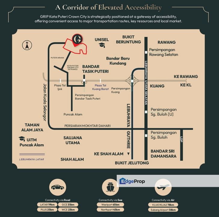 GRIP Kota Puteri Crown City, Selangor, Batu Arang