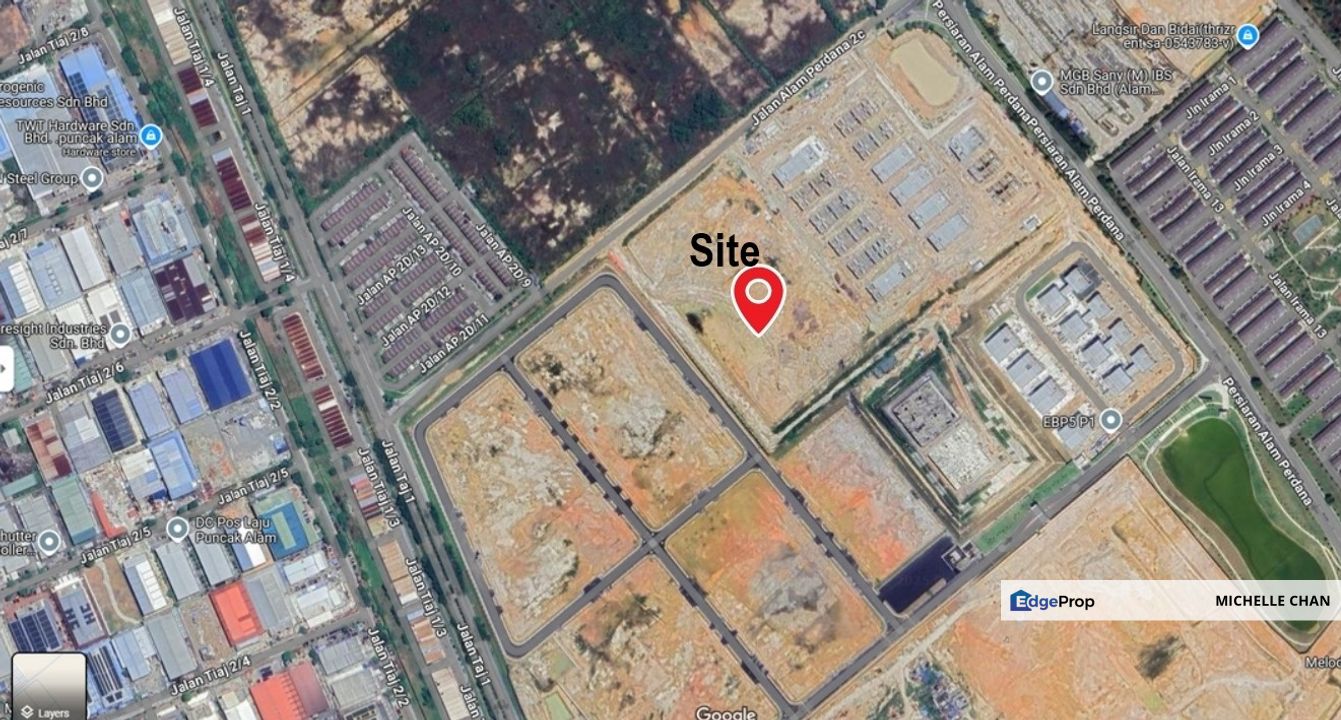 Proposed Warehouse / Factory with 4 storey office annexe with Lift for Sale, Selangor, Bandar Puncak Alam