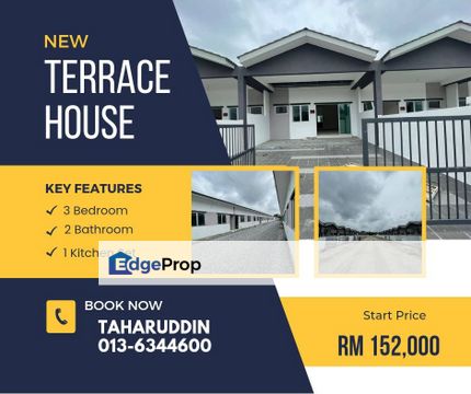  NEW TERRACE HOUSE LAGENDA TROPIKA, TAPAH, PERAK (Freehold), Perak, Tapah