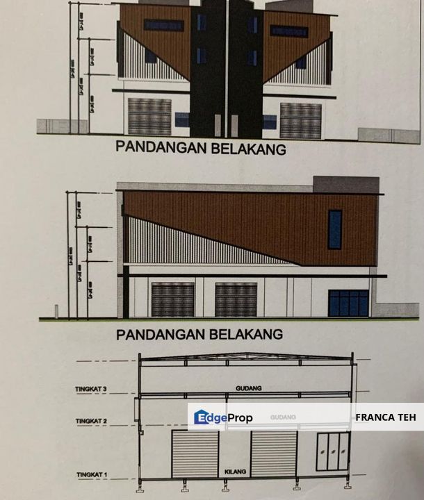 Suria 22 New 3 Storey Semi D Factory, Selangor, Balakong