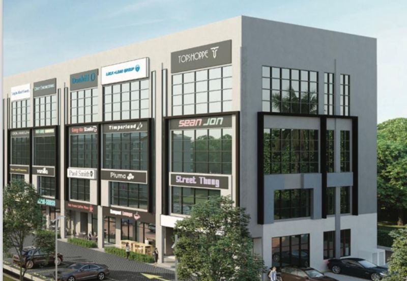 CG New Town 4 Storey Shoplot