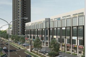 Last Corner Unit CG New Town 4 Storey Shop