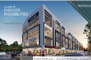 3rd Floor CG New Town Freehold Shoplot