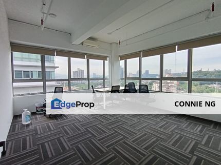 Fully furnished with 1 Working Space with 3 Partition Rooms & 1 Director Room next to mrt station, Selangor, Petaling Jaya