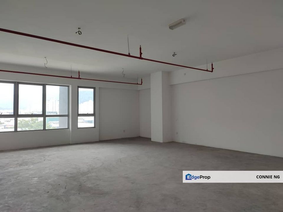 high floor bare office unit next to mrt station for rent, Selangor, Petaling Jaya