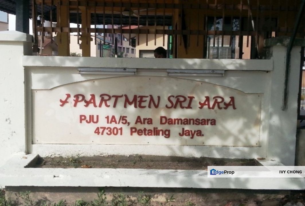 Sri Ara Apartment, Ara Damansara, 3 Rooms Apartment for Sale. Bare unit., Selangor, Ara Damansara