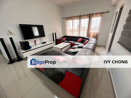 The Wharf Residence 3 Rooms Apartment with Balcony, Fridge, Washing Machine, Sofa, Dining Set, Selangor, Puchong