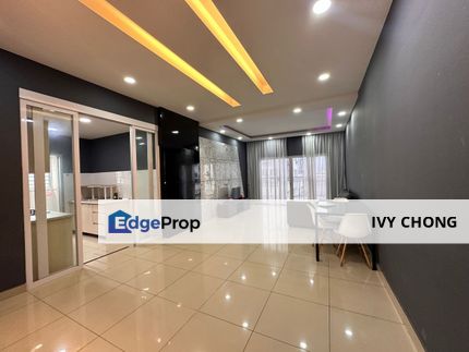 The Wharf Residence 3 Rooms Apartment with Sofa, Beds, Wardrobes, Kitchen Cabinet., Selangor, Puchong