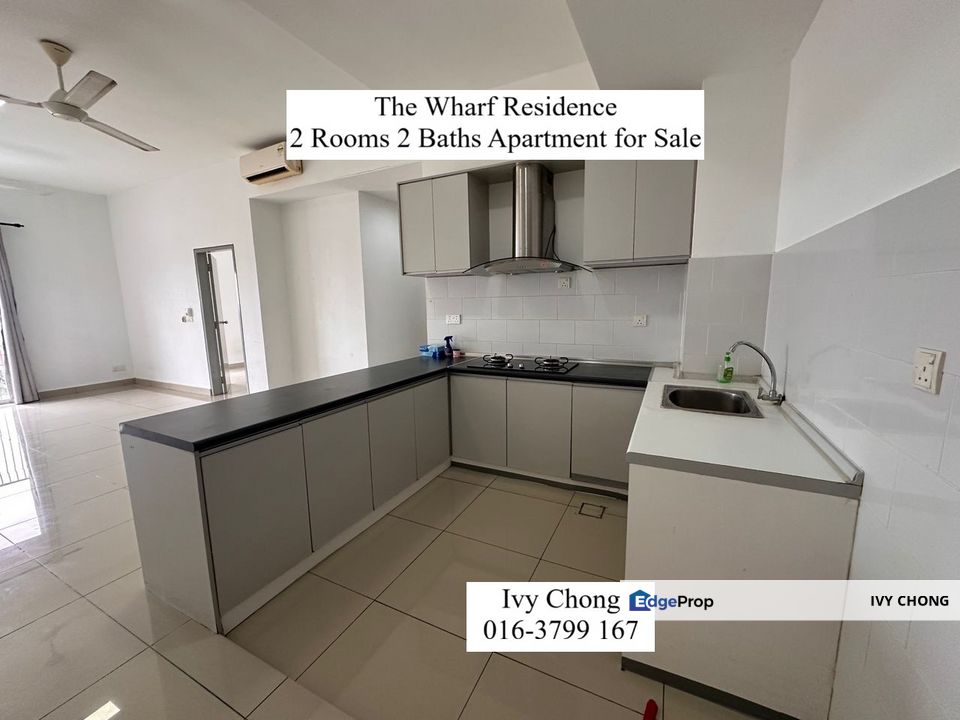 The Wharf Residence 2 Rooms 2 Baths Apartment for Sale. Un-Blocked View., Selangor, Puchong