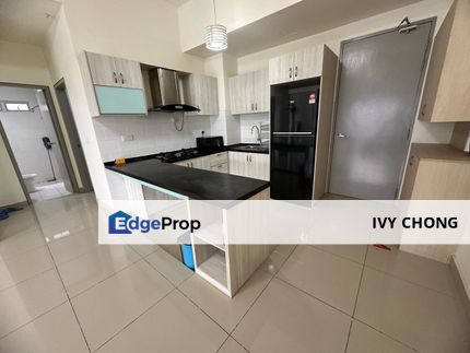 The Wharf Residence 2 Rooms Apartment for Rent. With Fridge, Washing Machine, Sofa. , Selangor, Puchong