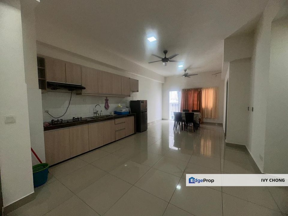 The Wharf Residence 2 Rooms Apartment for Rent. With Fridge, Washing Machine, Bed., Selangor, Puchong