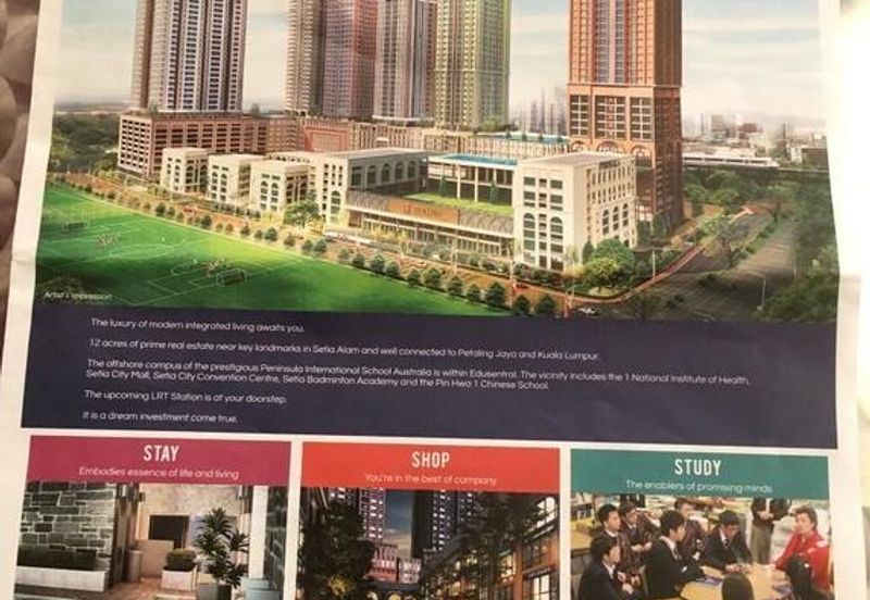 EduSentral V-Biz Hub Retail Shop For Rent