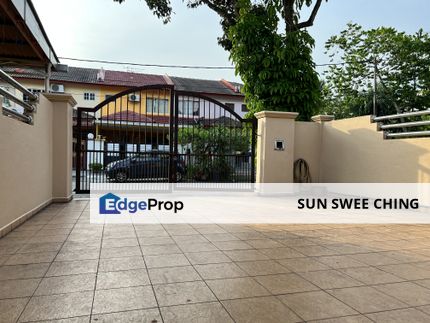 3 min walking distance to MRT station, time and cost saving, fully renovated and extended 2 storey house for sale, Selangor, Seri Kembangan