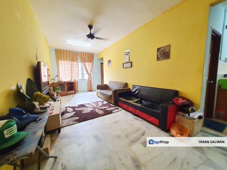 Tingkat 2 Dekat sekolah, pasar tani dan masjid Ready tenant Apartment Iris Saujana Utama Sungai Buloh For Sale, Selangor, Sungai Buloh