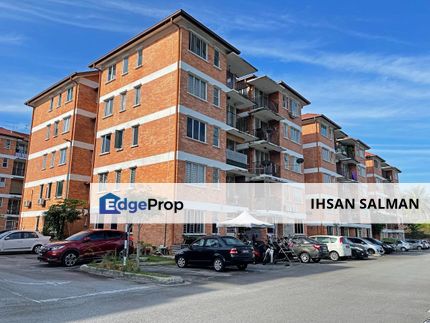 Tingkat 2 Renovated Cantik 2 car parks Apartment Alam Budiman For Sale, Selangor, Shah Alam