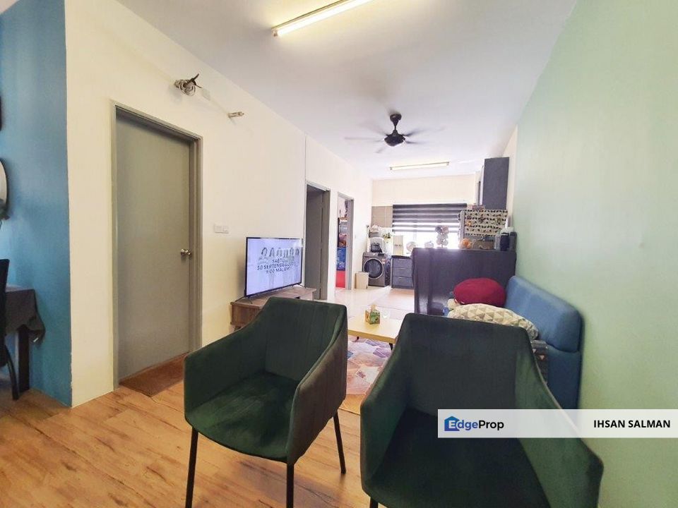 Renovated Facing Open Kitchen Cabinet Townhouse Simfoni Perdana LBS Alam Perdana Puncak Alam For Rent, Selangor, Bandar Puncak Alam