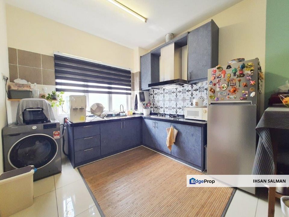 Renovated Facing Open Kitchen Cabinet Townhouse Simfoni Perdana LBS Alam Perdana Puncak Alam For Rent, Selangor, Bandar Puncak Alam