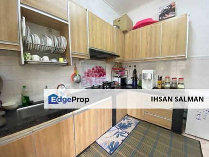 Renovated Kitchen Cabinet Extended Ada Extra Tanah Rezab Teres 1 Tingkat Fasa 1 Puncak Alam For Sale, Selangor, Bandar Puncak Alam