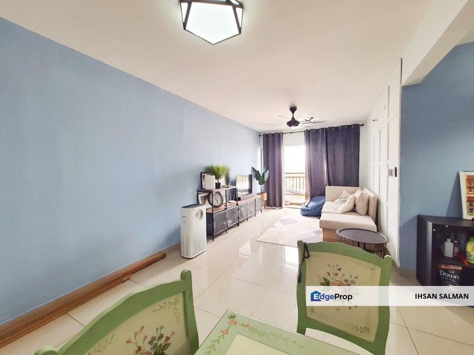 Cantik Partly furnished End unit Sentrovue Serviced Apartment Puncak Alam For Sale, Selangor, Bandar Puncak Alam