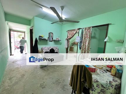 Ground floor Depan parking Renovated 3 bilik Flat PKNS Seksyen 19 Shah Alam For Sale, Selangor, Shah Alam