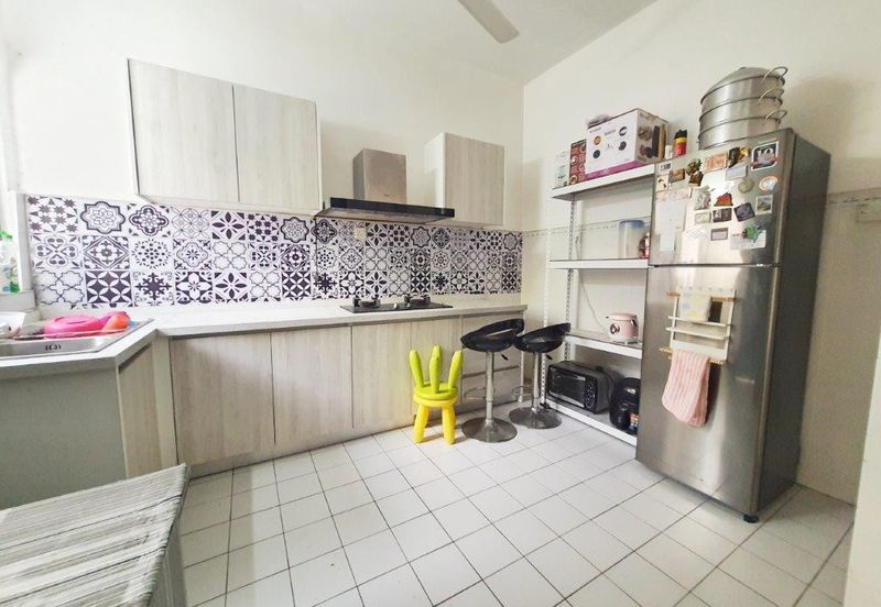 Facing Open Dekat Masjid Renovated Double Storey Terrace Naluri Sukma Fasa 2 Puncak Alam For Sale