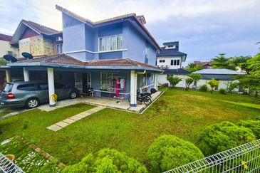 Cheapest Corner Lot Facing Open Below MV Double Storey Terrace House Jalan Nova Subang Bestari Shah Alam For Sale