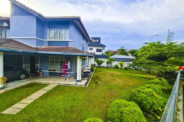 Cheapest Corner Lot Facing Open Below MV Double Storey Terrace House Jalan Nova Subang Bestari Shah Alam For Sale