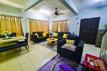 Cheapest Corner Lot Facing Open Below MV Double Storey Terrace House Jalan Nova Subang Bestari Shah Alam For Sale