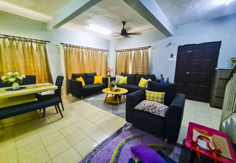 Cheapest Corner Lot Facing Open Below MV Double Storey Terrace House Jalan Nova Subang Bestari Shah Alam For Sale